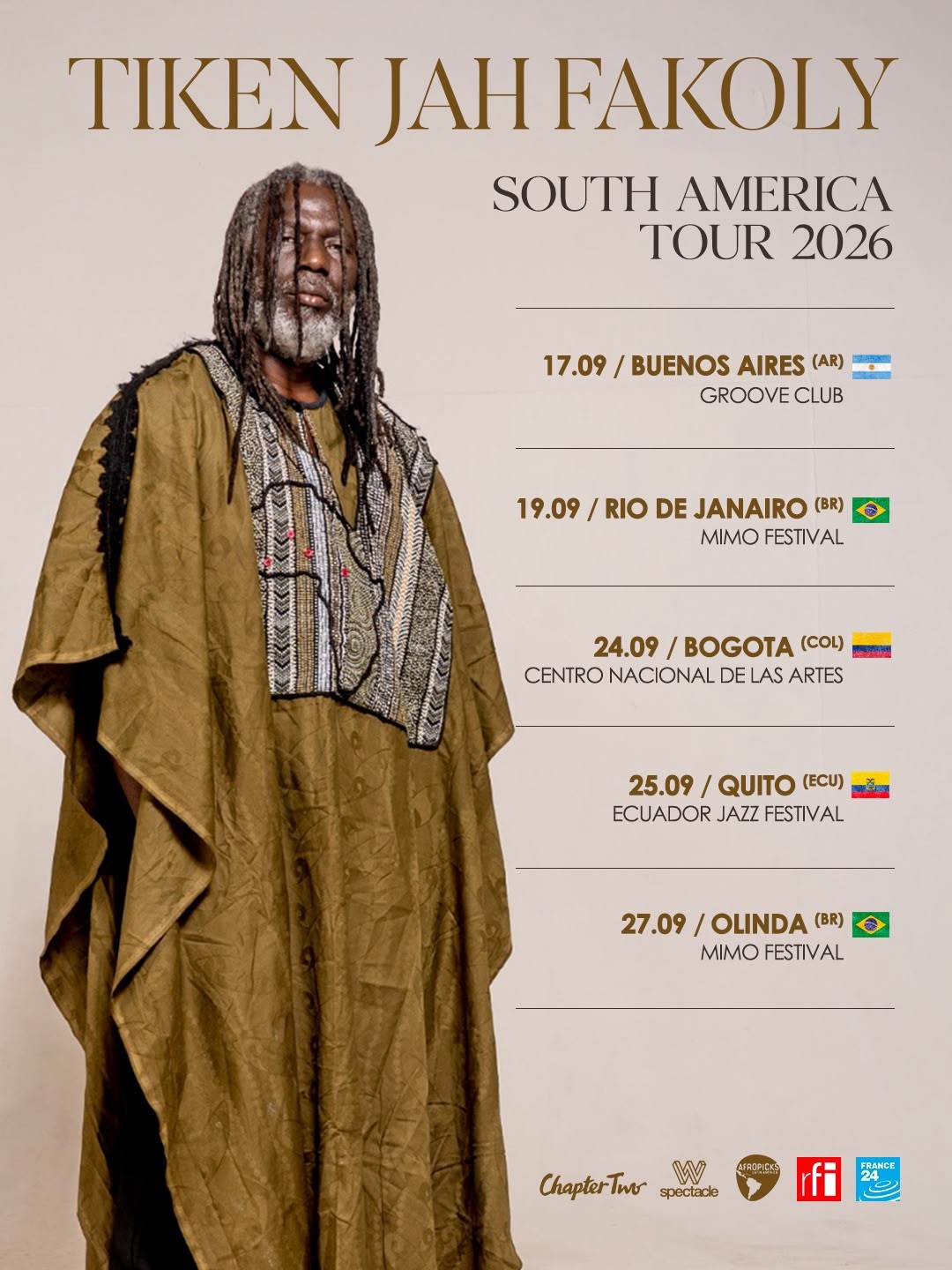 Tiken Jah Fakoly à Bogota