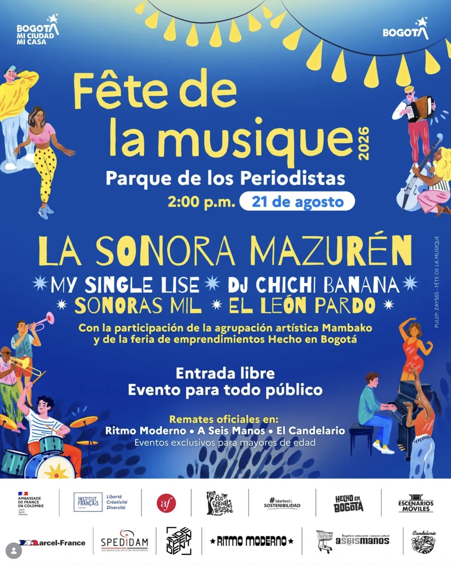 Fête de la Musique Bogotá