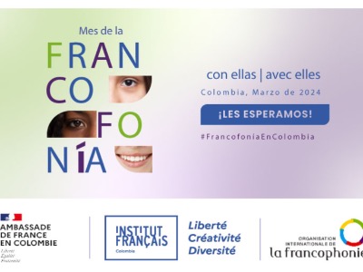 Celebramos  el mes de la Francofonía con Ellas en Colombia